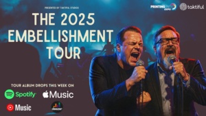 Taktiful Studios презентує дебютний альбом «The 2025 Embellishment Tour» — музичну оду інноваціям у поліграфічному оздобленні!