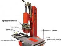 Многофункциональный станок для тампопечати и тиснения
