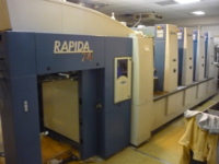 Офсетная машина Rapida 74-4 PWHA. B2, 4+0, 2006 г.
